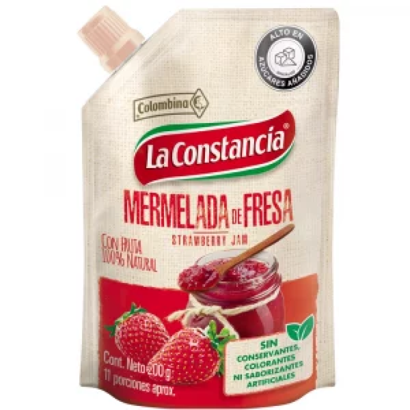 Mermelada La Constancia Fresa 200 Gr