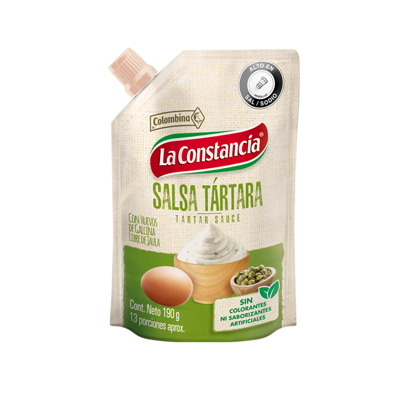 Salsa La Constancia Tartara 190 Gr