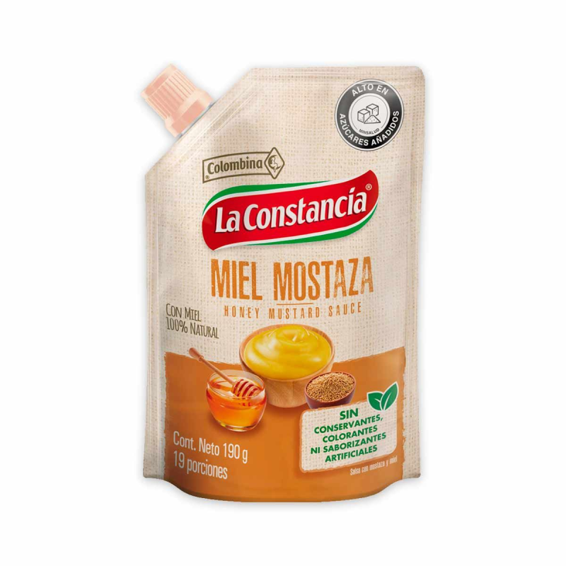 Salsa La Constancia Miel Mostaza 190 Gr