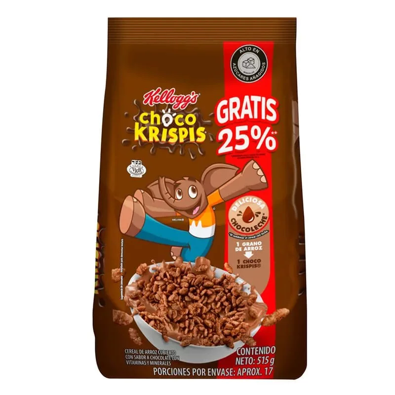 Cereal Kelloggs Choco Krispis 515 Gr