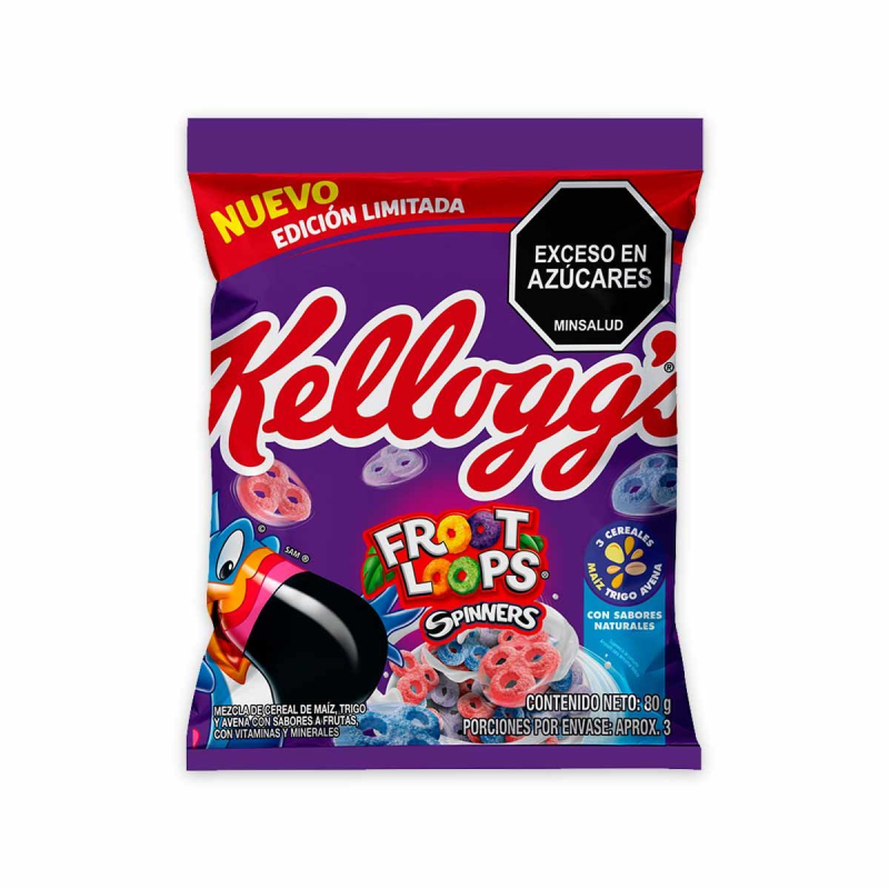 Cereal Kelloggs Froot Loops 80 Gr