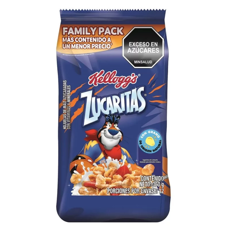 Cereal Zucarita Bolsa Kellogsx360g