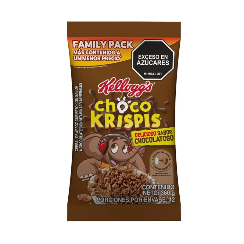 Cereal Choco Krispi Bolsa Kellogsx360g