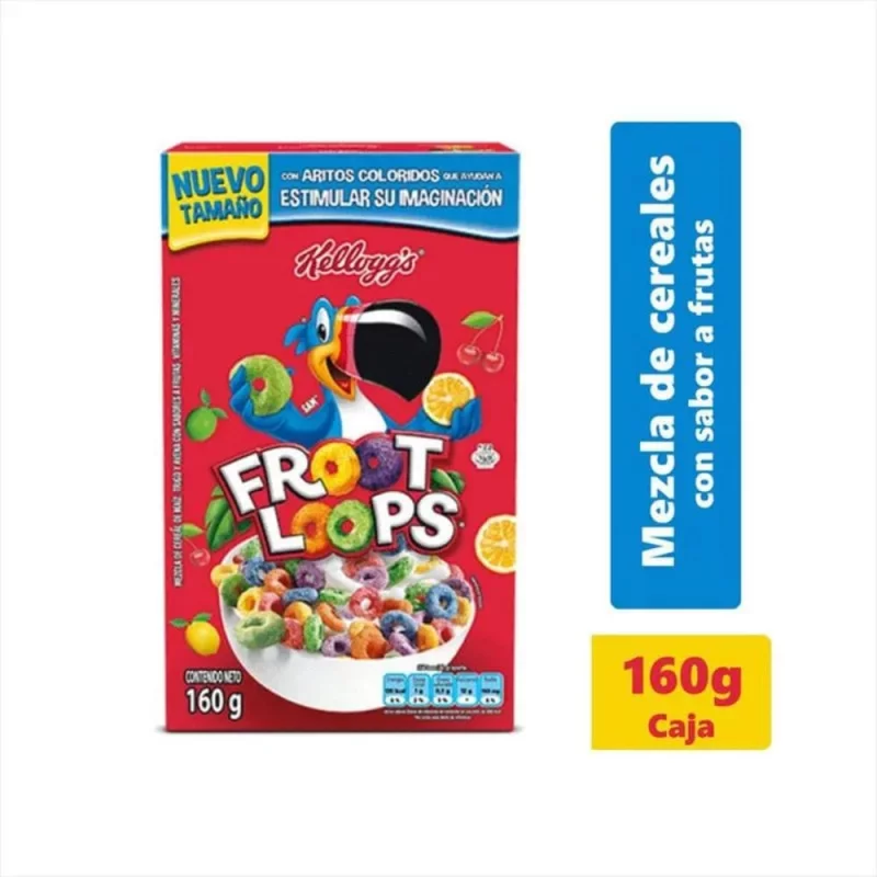 Cereal Froot Loops Bolsa Kellogsx160g