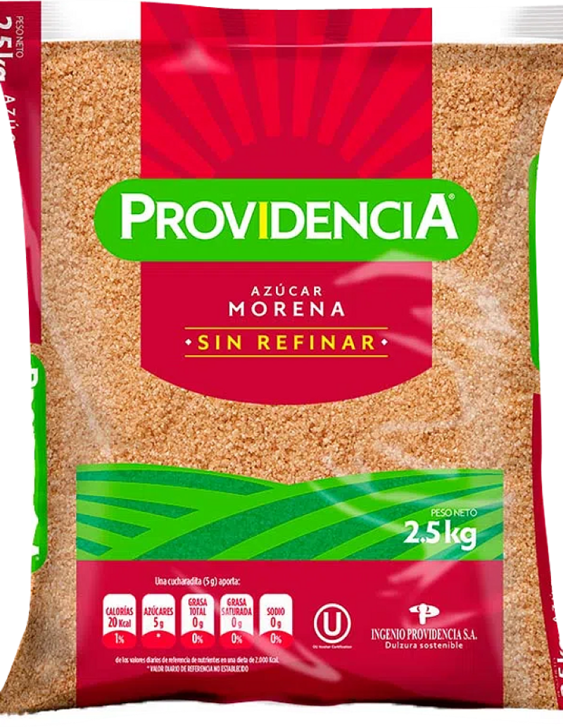 Azucar Providencia Morena Natural 2500 Gr