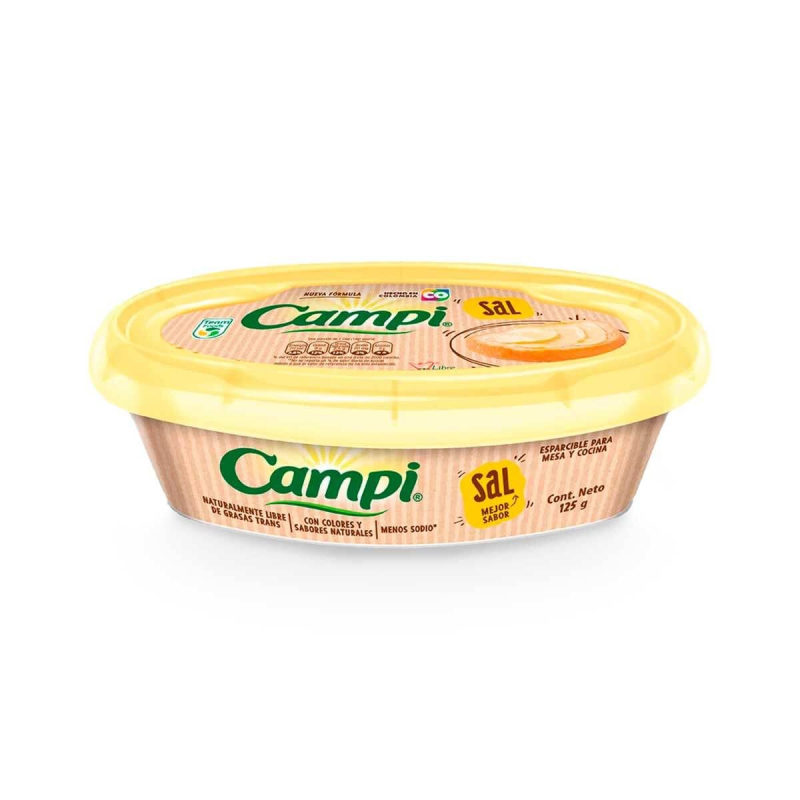 Margarina Campi Con Sal 125 Gr