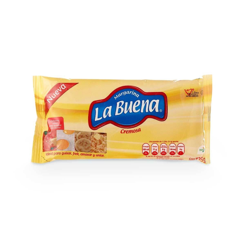 Margarina La Buena Cremosa 125 Gr