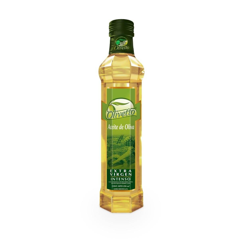 Aceite Olivetto Oliva Extra Virgen Intenso 250 Ml