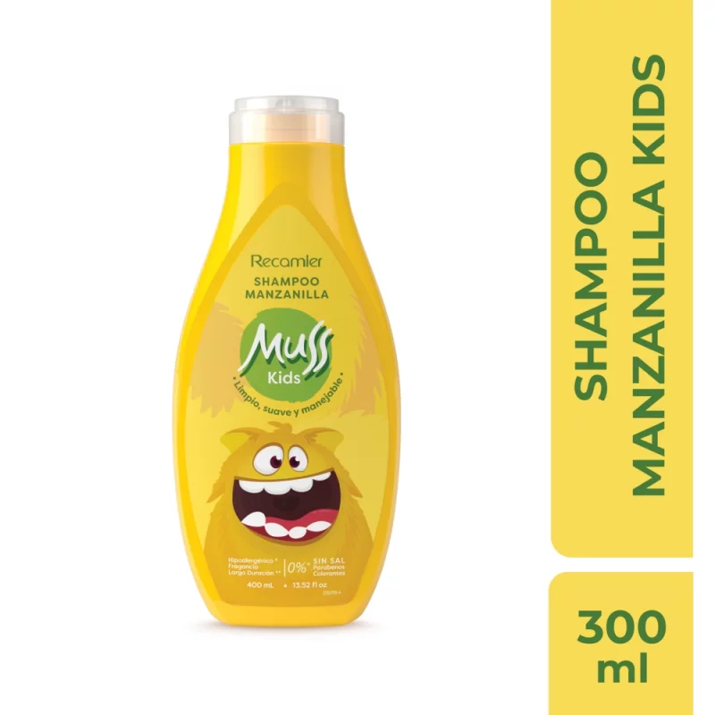 Shampoo Muss Kids Manzanilla 400 Ml