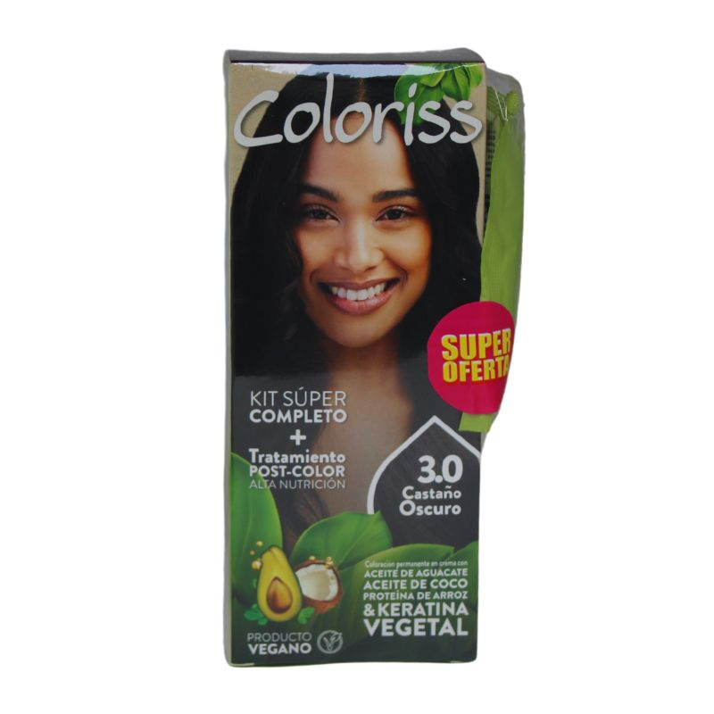 Tinte Coloriss 3.0 Castano Oscuro 50 Gr 50