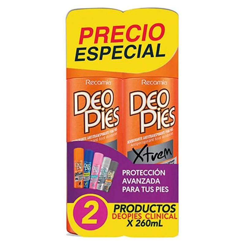 Desodorante Deopiesx260mlx2und Xtreme