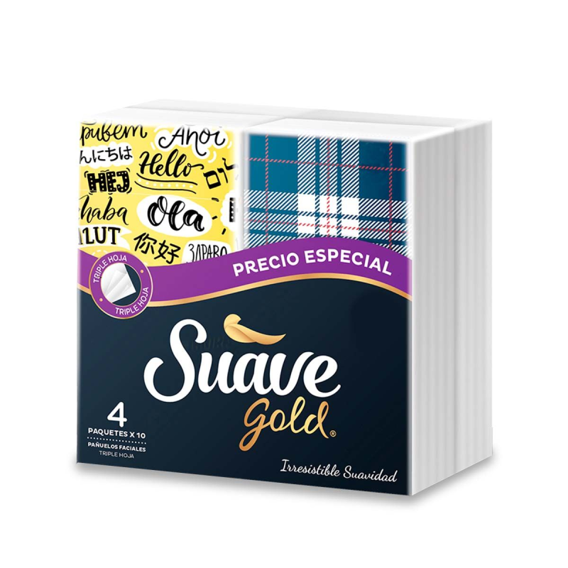 Panos Suave Gold 4 Pqt