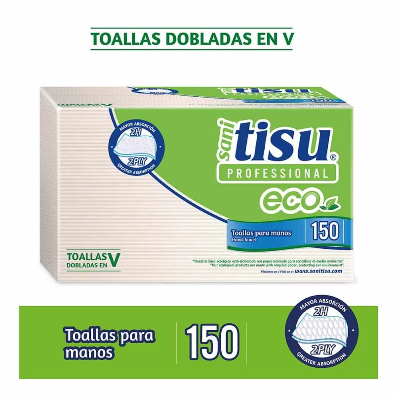 Toa Sanitisux150und V-fold 2p