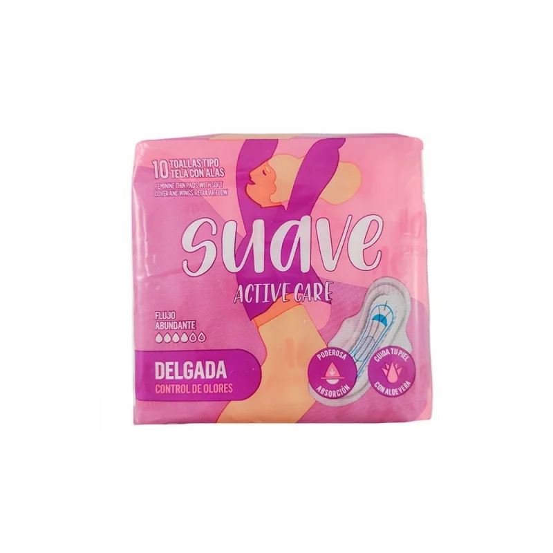 Toalla Higienica Fem Suave Delgada Con Alas 10 Und