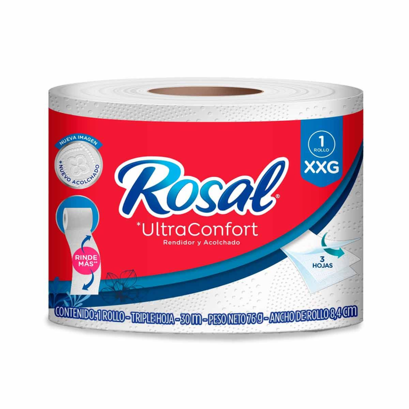 Papel Higienico Rosal Xxg 1 Rollo