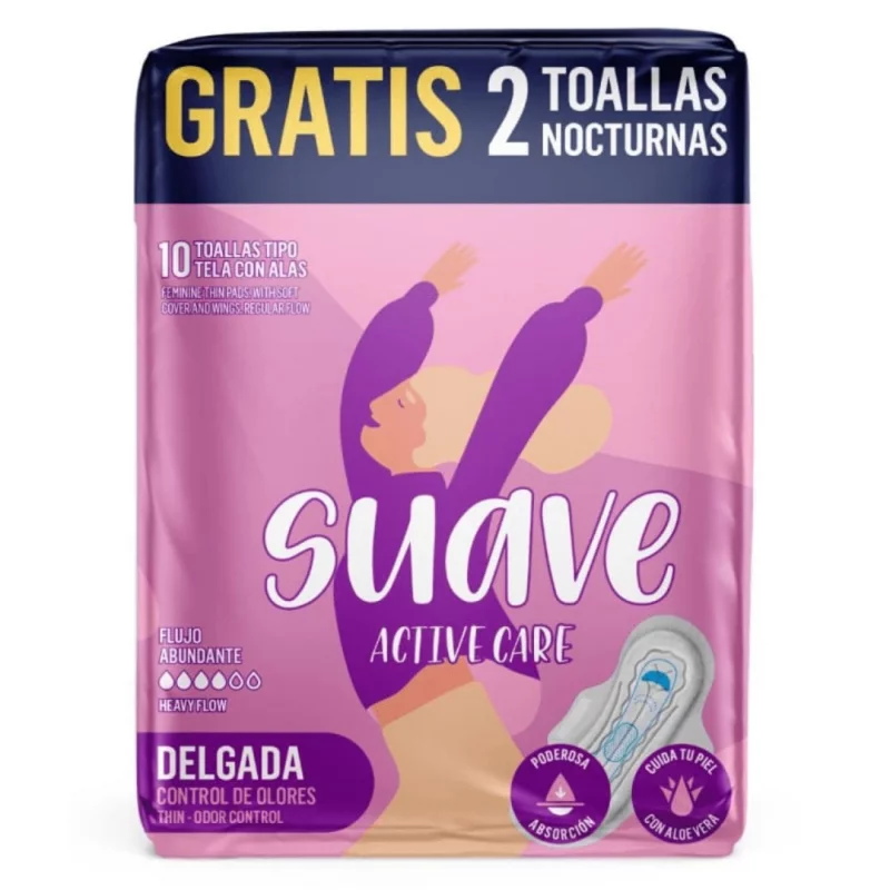 Toalla Hig Suave Ac Delgada Mas 2 Noctur