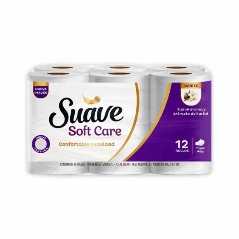 Pap Hig Suav Soft 28m 3p Karite Suavex12