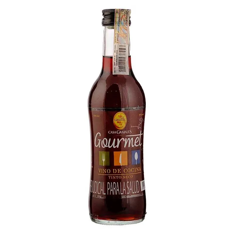 Vino Gourmet De Cocina Tinto 275 Ml