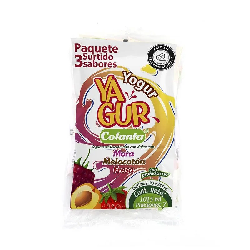 Yogurt Yagur Colanta 150gx7und