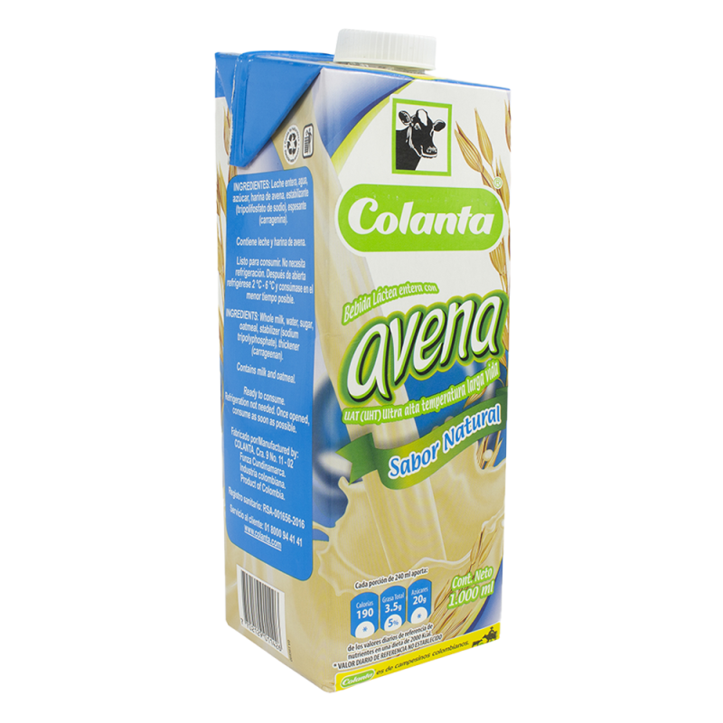 Avena Colanta Natural 1000 Ml