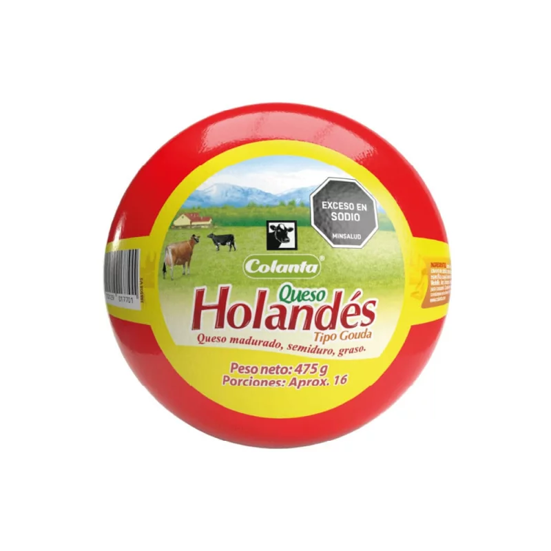 Queso Colantax475g Holandes