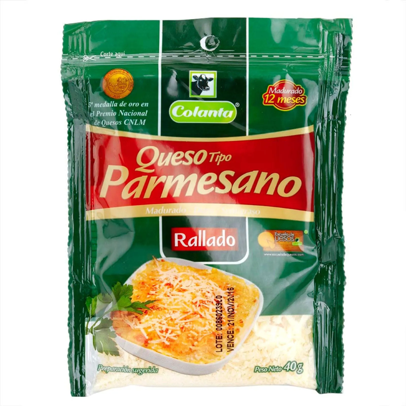 Queso Colanta Parmesano 40 Gr