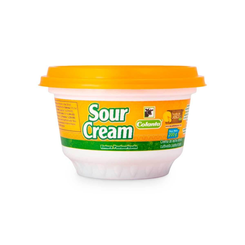 Crema Agria Colanta 200 Gr