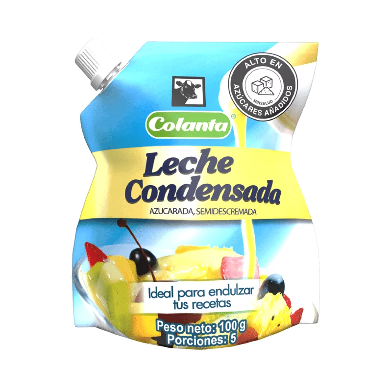 Leche Condensada Colantax100g Doypack