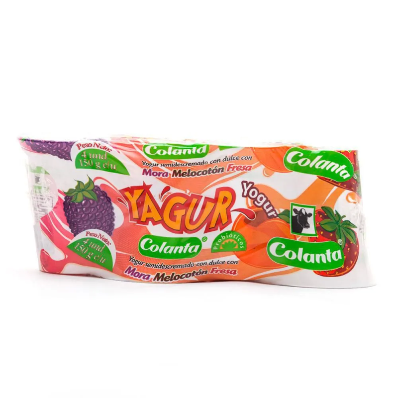 Yogurt Yagur Mora/meloc/fres 150g