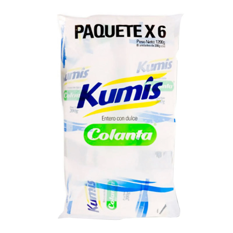 Kumis Colanta 200 Gr X 6 Und