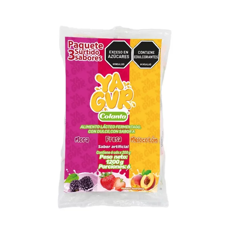 Yagur Bebida Lactea Colanta 200mlx6und