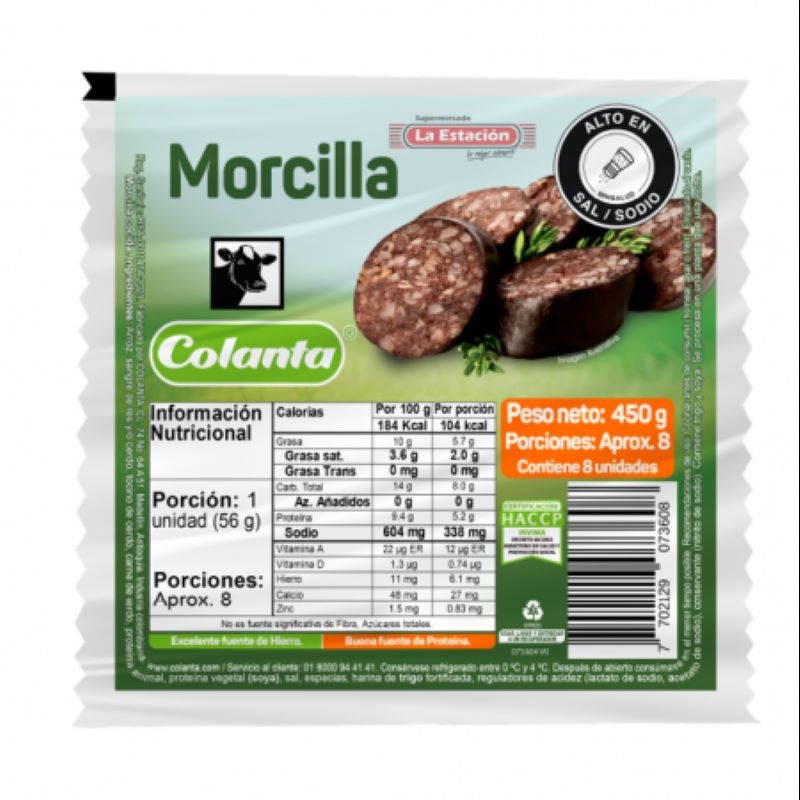 Morcilla Montefrio 500g