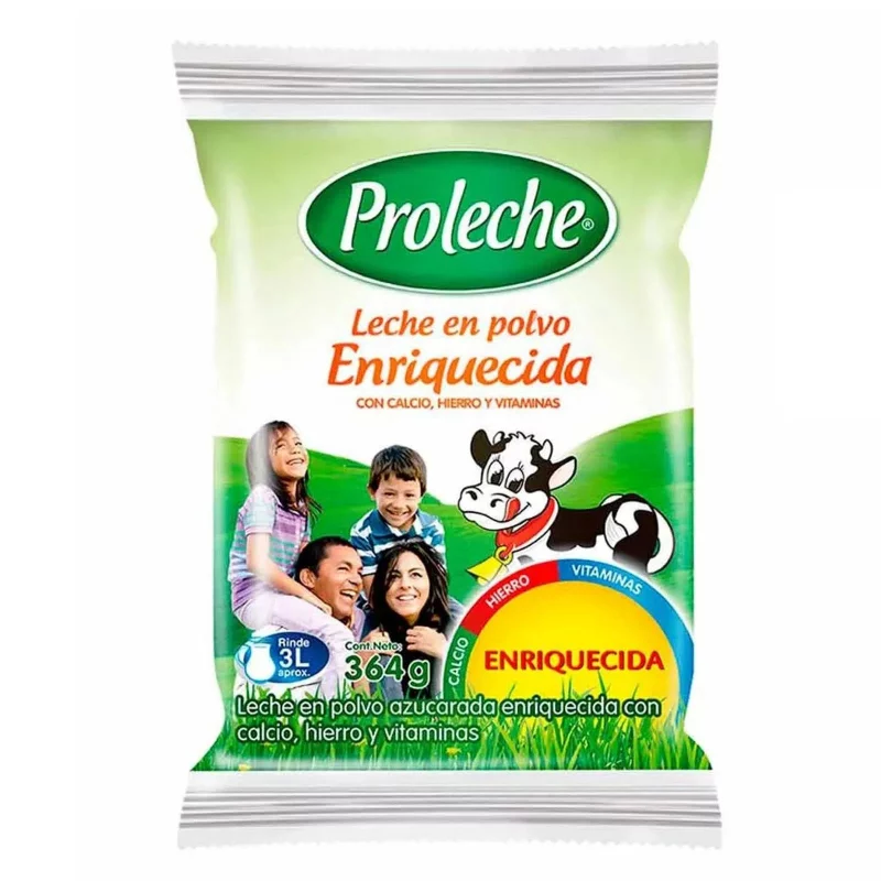 Leche En Polvo En Polvo Proleche Enriquecida 364