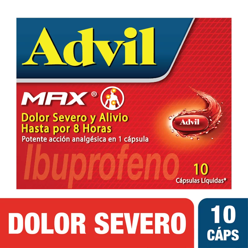 Advil Max 10cap Blisterx1cap-00861