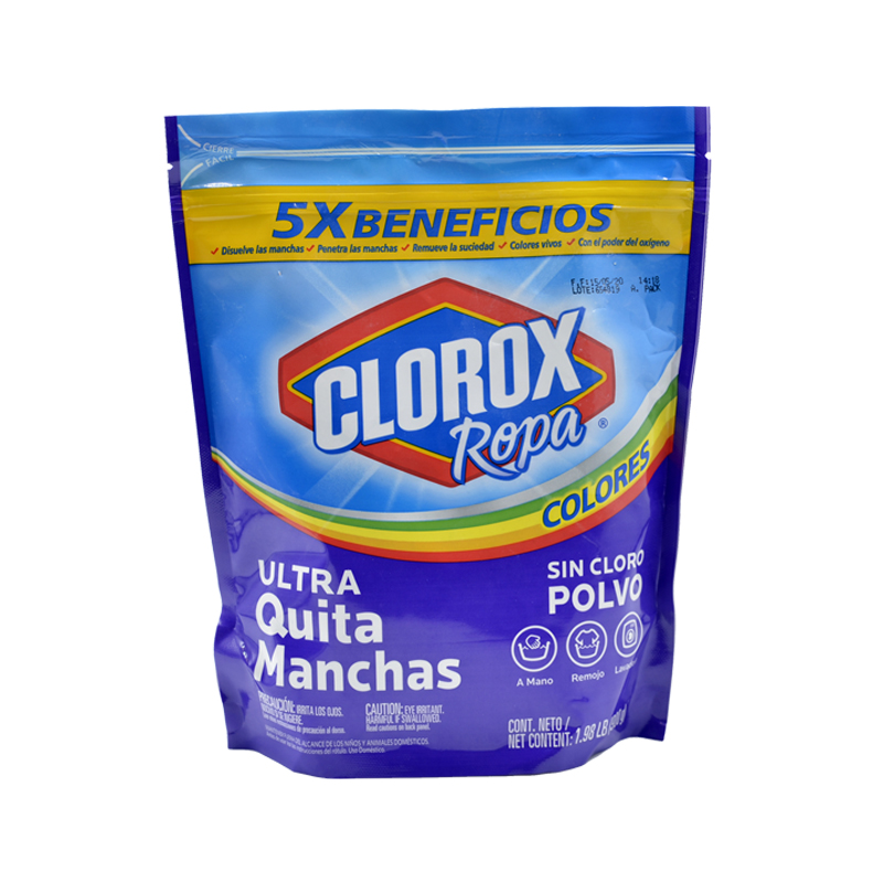 Blanqueador Clorox Ultra Quita Manchas 900 Ml
