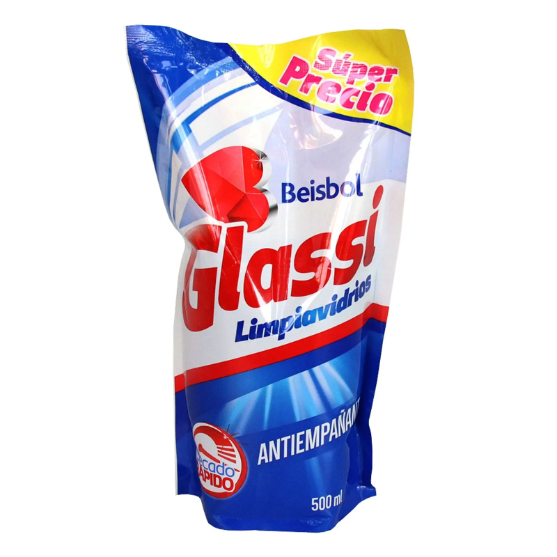 Limpia Vidrios Glassi Antiempanante 500 Ml