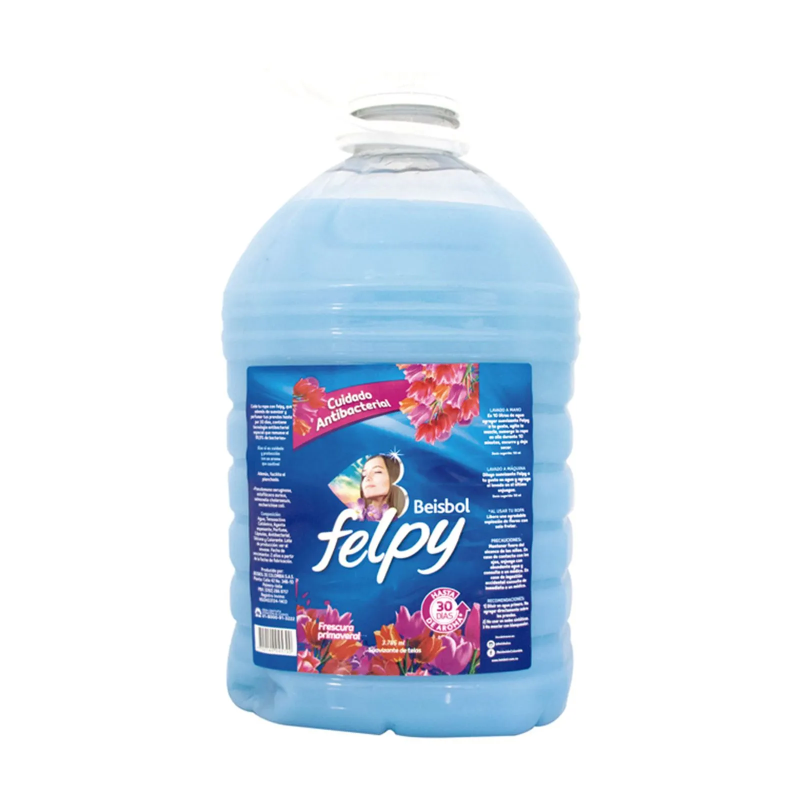 Suavizante Felpy Telas Frescura Primaveral 3785 Ml