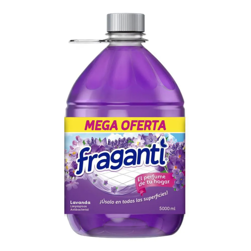 Limpia Piso Fraganti Lavanda Antibacterial 5000 Ml