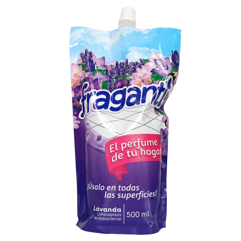 Limpia Piso Fraganti Antibacterial Lavanda Doypack 500 Ml