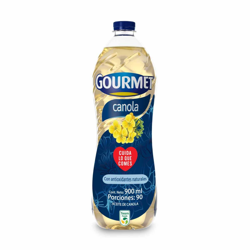 Aceite Gourmet Canola 900 Ml