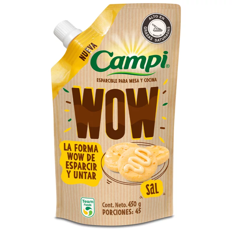 Margarina Campi Tarro Con Sal X 250g