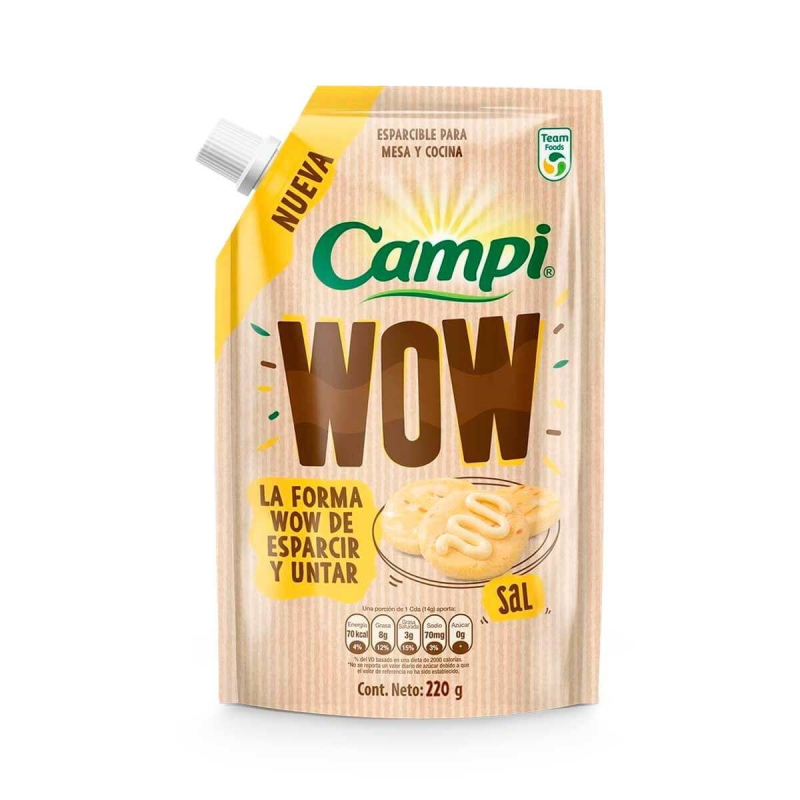 Margarina Campi Wow 220 Gr