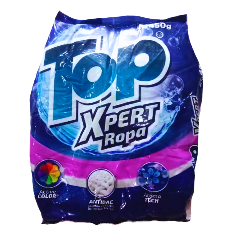 Detergente En Polvo Top Expert 450 Gr