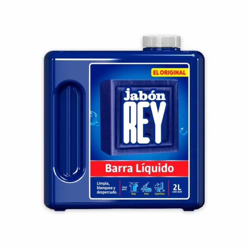 Detergente Liquido Rey 2000 Ml