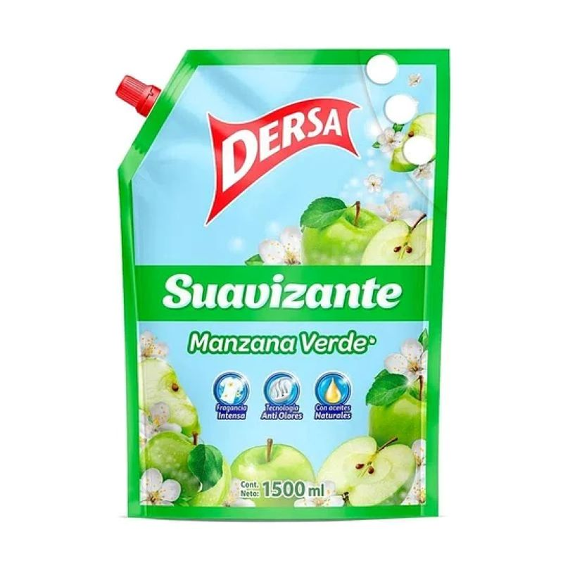 Suavizante Dersa Manzana Verde 1500 Ml