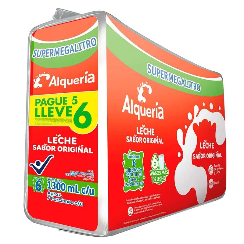 Leche Alqueria P5ll6 Sabor Origin 1300ml