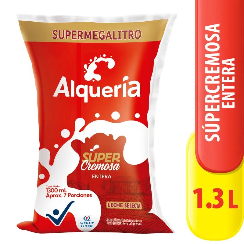 Leche Alqueria Super Cremosa 1300 Ml