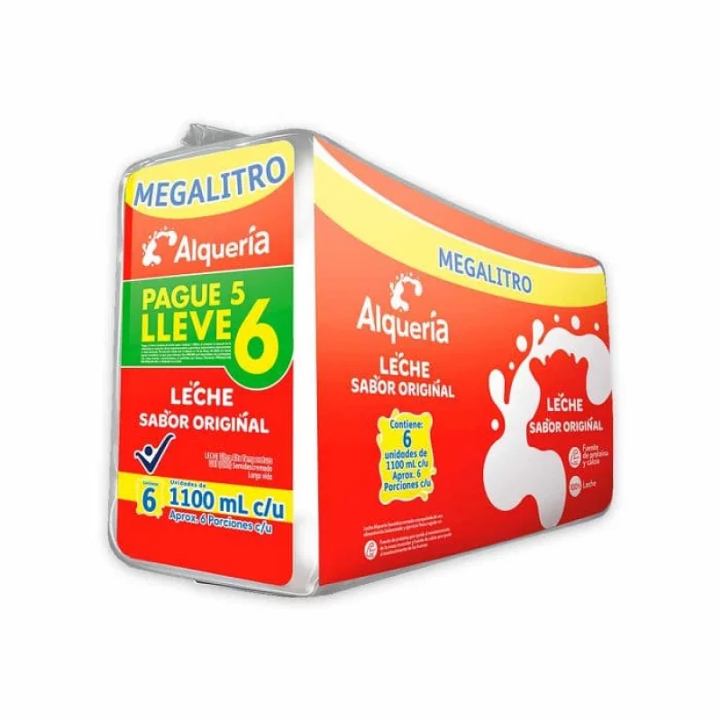Leche Alqueriax1100mlxp5ll6 Sabor Origin