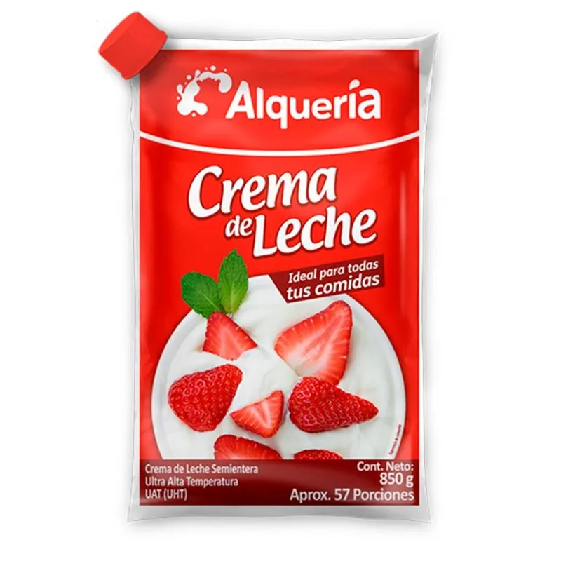 Crema De Leche Alqueria 850 Gr