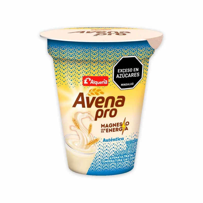 Avena Alqueria 220g Pro Autentica Vaso